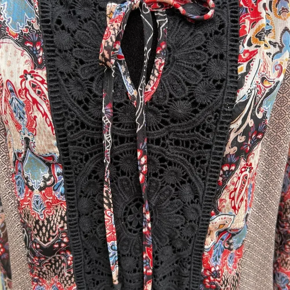 CYNTHIA ROWLEY size S women’s tunic, multi color